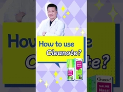 Доктор Ванг - Как использовать солевой назальный спрей Cleanote